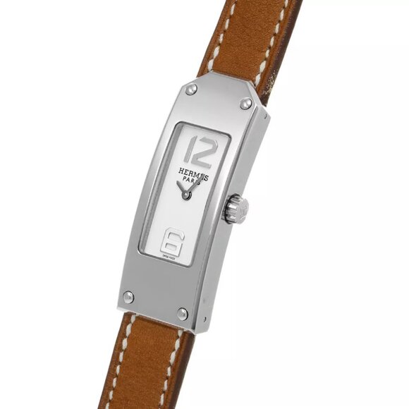 Hermes Accessories - HERMES Kelly 2 de boutur KT1.210 White/Blanc Ladies Watches quartz